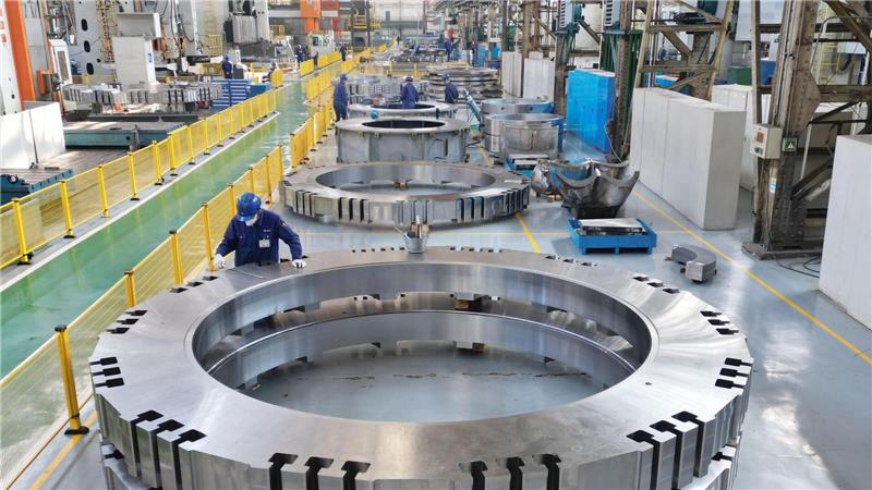 Chinas Industrie schafft Sprung aus Stimmungstief nicht Die Stimmung in Chinas Industriebetrieben ist weiter gedämpft. (Symbolbild)