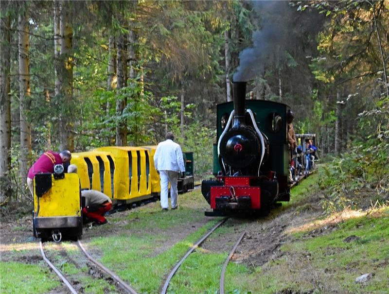Die Tagesförderbahn fährt ab nächstem Wochenende wieder. Foto: Privat