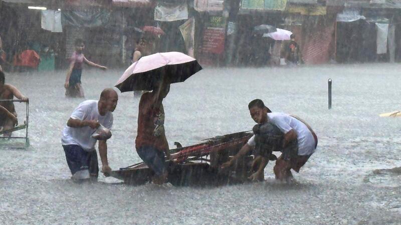 Chaos auf den Philippinen wegen Taifun „Gaemi“ - 16 Tote Die Taifunsaison ist in vollem Gange.