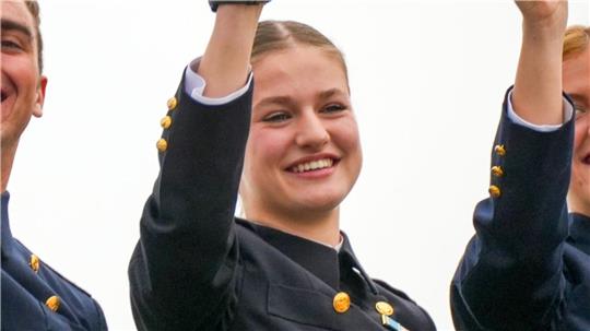 Die Tochter von König Felipe absolviert ihre militärische Ausbildung. (Archivfoto)