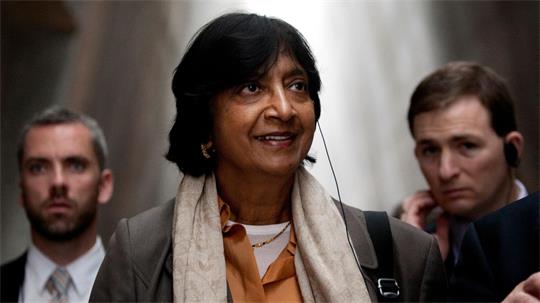 Die UN sehen durch die Verleihung des Friedensnobelpreises an Navanethem Pillay den Kampf für die Menschenrechte gestärkt. (Archivbild)