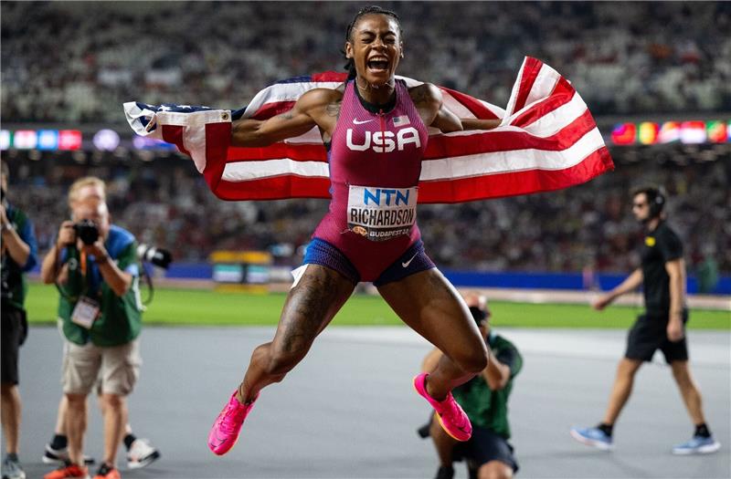 Lückenkemper weit weg vom Finale - Abuaku wie einst Schmid Die US-Amerikanierin Sha'carri Richardson stellte alle Konsumentinnen in den Schatten und setzte sich die WM-Krone auf.