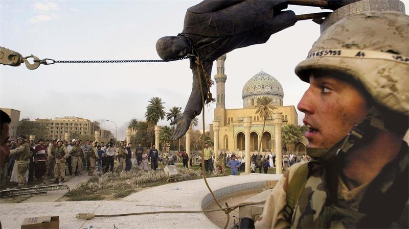 Die US-Invasion führte zum Sturz von Saddam Hussein, aber auch zu Gewalt und Chaos. (Archivbild)