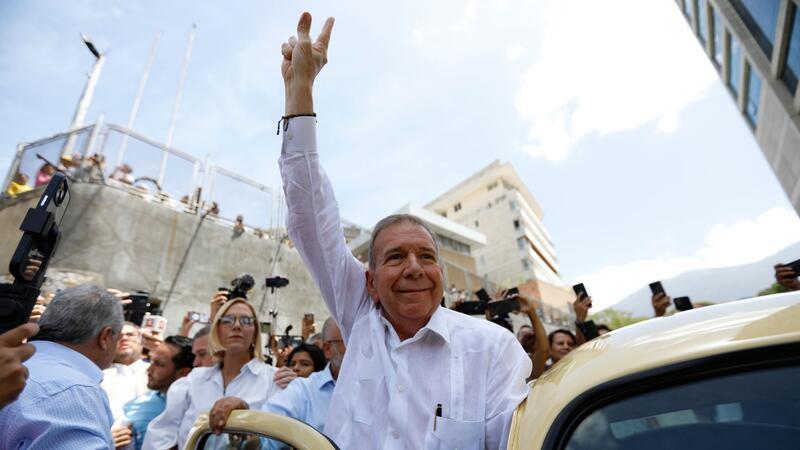 USA sehen Sieg von Venezuelas Opposition - Maduro verärgert Die USA erkennen den Oppositionskandidaten González als Wahlsieger an.