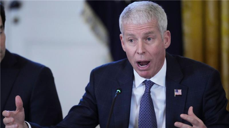 Die USA sind nach Angaben von Energieminister Wright noch nicht in der Lage, Tanker durch die Straße vopn Hormus zu eskortieren. 