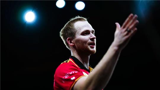 Die Überraschung der Tischtennis-EM: Benedikt Duda.