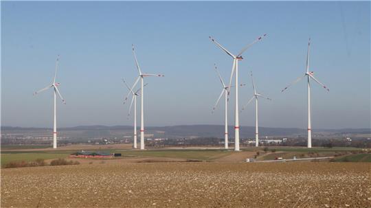 Die Übersicht zeigt, wo im Entwurf zur Fortschreibung des Regionalen Raumordnungsprogramms überall Vorrangflächen für Windkraftanlagen vorgesehen sind.