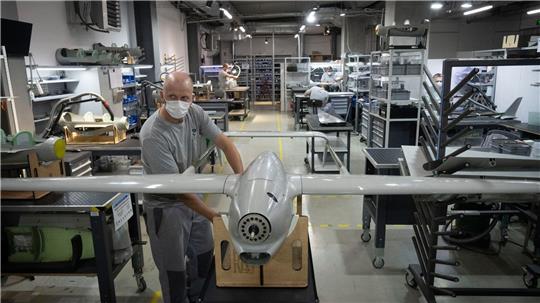 Die Ukraine gilt mittlerweile unter anderem im Bereich der Drohnenproduktion als Vorbild. (Archivbild)