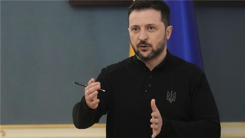 Selenskyj: Werden alte US-Hilfen nicht als Kredit anerkennen Die Ukraine hat von den USA einen neuen Entwurf über den gemeinsamen Abbau von Rohstoffen erhalten.