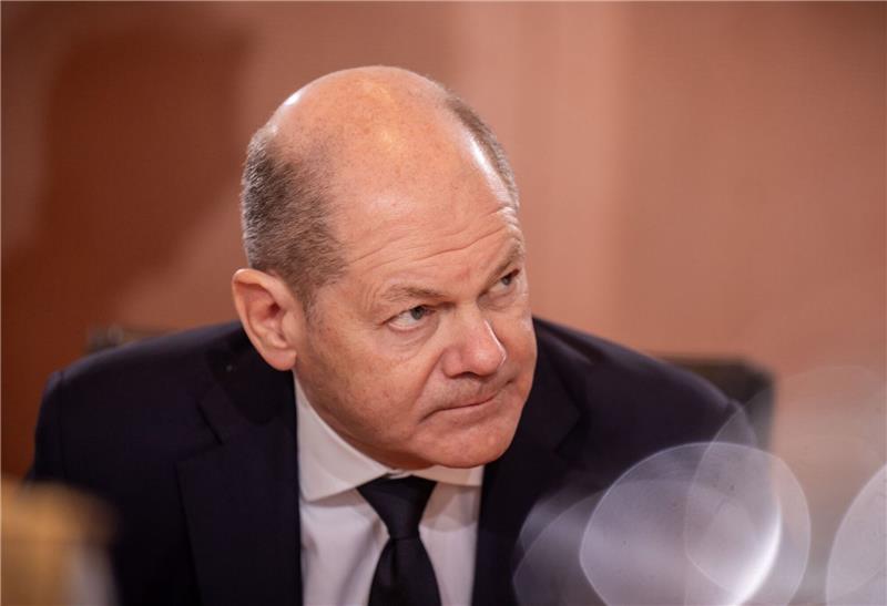 Moskau blamiert Berlin mit Taurus-Gesprächsmitschnitt Die Union fordert, dass der Kanzler sich vor dem Bundestag erklären muss: Olaf Scholz.