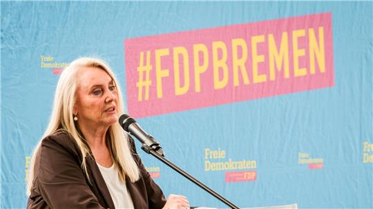 Die Unternehmerin Bettina Schiller steht künftig an der Spitze der Bremer FDP.