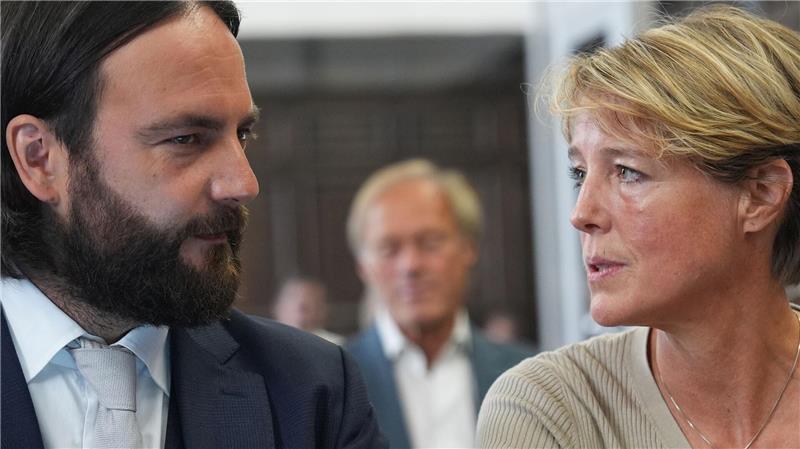 Anwalt: Mutmaßlicher Block-Entführer will sich nur entlasten Die Unternehmerin Christina Block und ihr Verteidiger Ingo Bott.