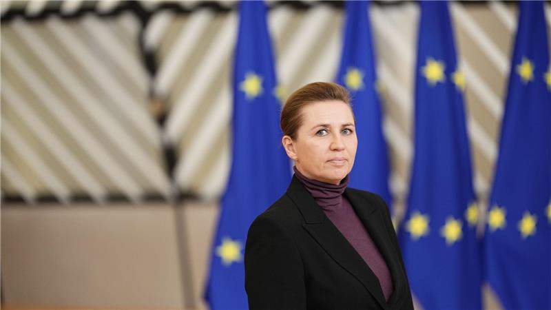 Die Unterstützung der europäischen Partner sei in der sehr schwierigen Situation, in die das Land gebracht worden sei, von enormer Bedeutung gewesen, sagt Dänemars Regierungschefin Mette Frederiksen.