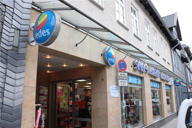 Die Vedes-Filiale an der Charley-Jacob-Straße.