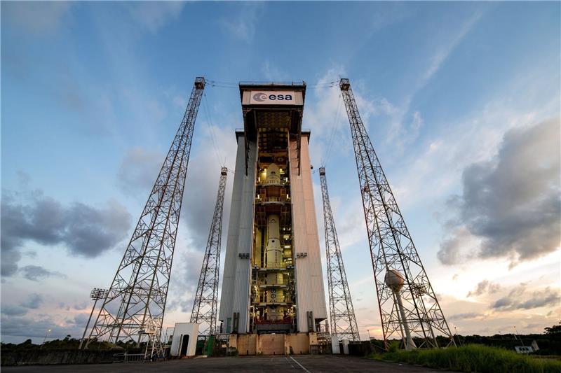 Ärger mit Trägerraketen: Europas Raumfahrt in der Krise? Die Vega C ist eine Weiterentwicklung der Vega, die seit 2012 im Einsatz ist und leichte Satelliten ins All bringt.