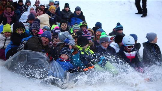 Die Veranstalter hoffen, zum St. Andreasberger Winterfest 2025 auch wieder ein Rudelrodeln anbieten zu können.