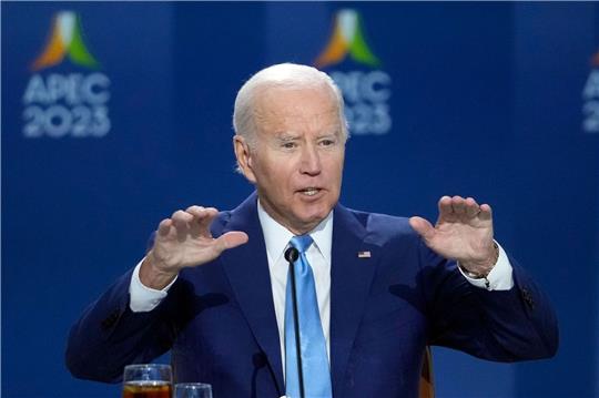 «Die Vereinigten Staaten sind eine pazifische Macht», betont US-Präsident Joe Biden beim Apec-Gipfel in San Francisco.