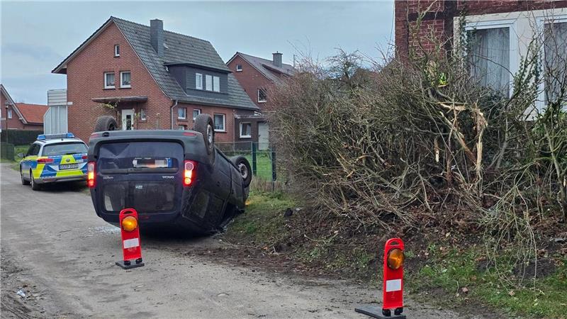 Die Verfolgungsfahrt endete abrupt.