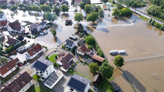 Die Versicherungswirtschaft hat nach den Unwettern 2024 eine erste Bilanz gezogen. (Archivbild)