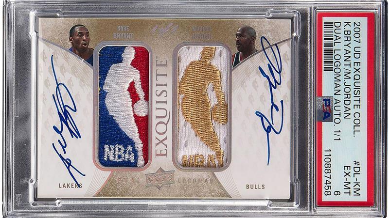Basketballkarte von Bryant und Jordan erzielt Millionen Die Versteigerung der Karte mit den Autogrammen der beiden NBA-Legenden hat fast 13 Millionen Dollar (rund 11 Millionen Euro) erzielt.