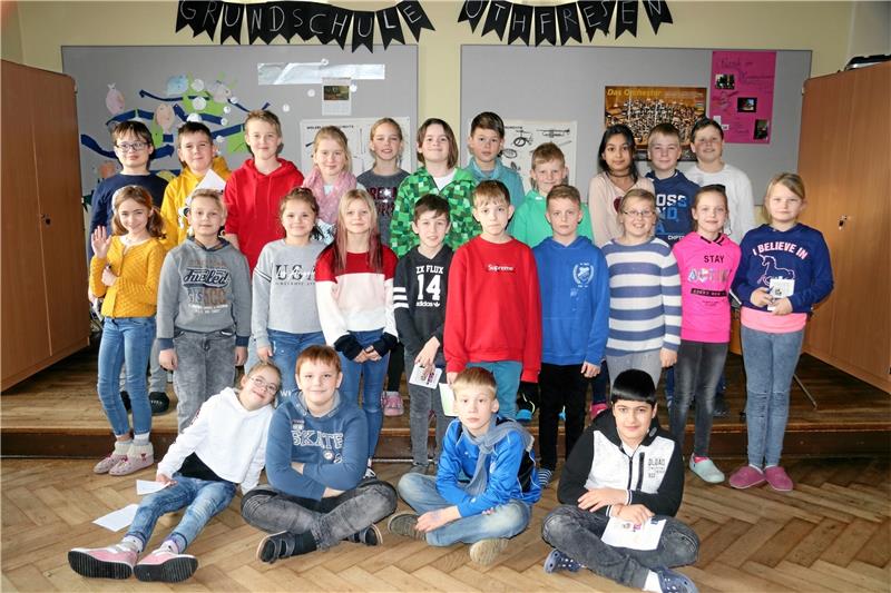 Die Viertklässler der Grundschule Othfresen.  Foto: Knoke