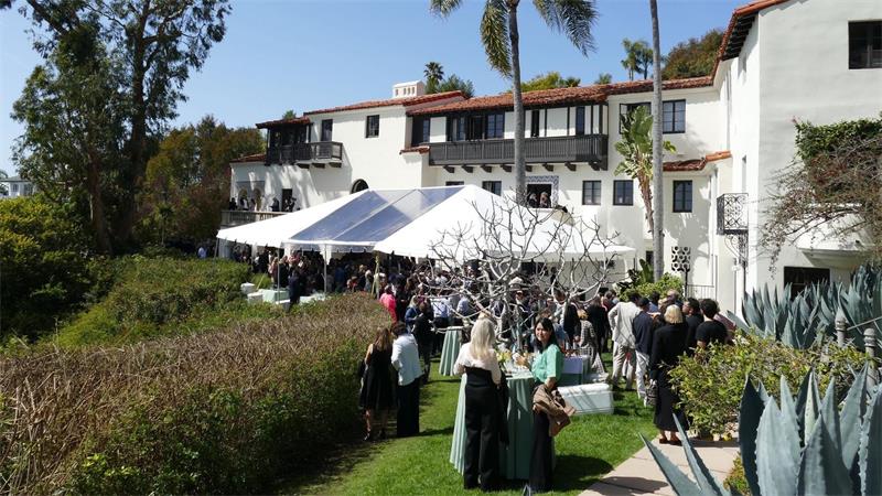 Die Villa Aurora vor den Bränden in Los Angeles. (Archivbild)