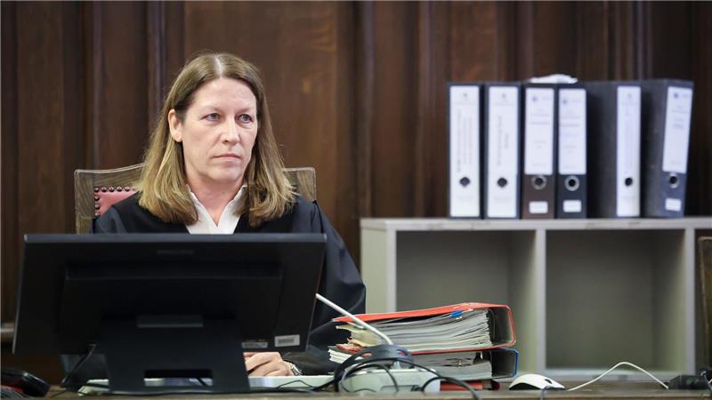 Die Vorsitzende Richterin Isabel Hildebrandt leitet den Block-Prozess.