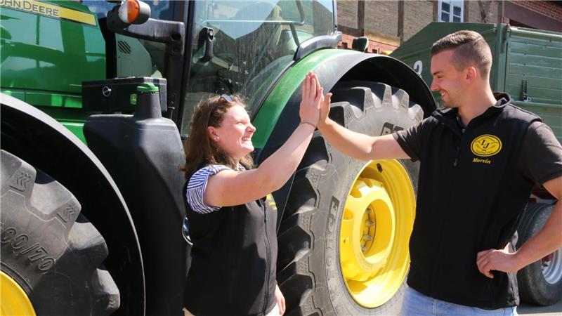 Die „Nordharzfete“ ist eine echte Landjugend-Party Die Vorsitzende und ihr Vize Johanna-Luisa Sander und Marvin Reimer freuen sich auf viele Unternehmungen, allen voran die „Nordharzfete“ am Samstag.