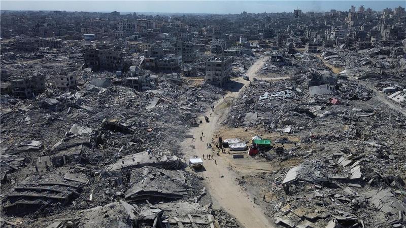 Weitere mutmaßliche Geisel-Leiche an Israel übergeben Die Waffenruhe im weitgehend zerstörten Gazastreifen gilt als fragil. (Archivbild)