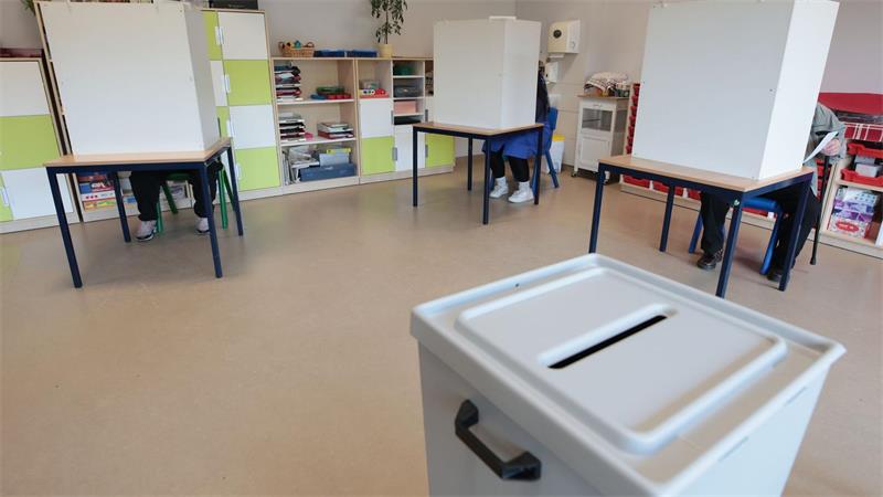 Die Wahllokale sind von 8.00 bis 18.00 Uhr geöffnet. (Archivbild)