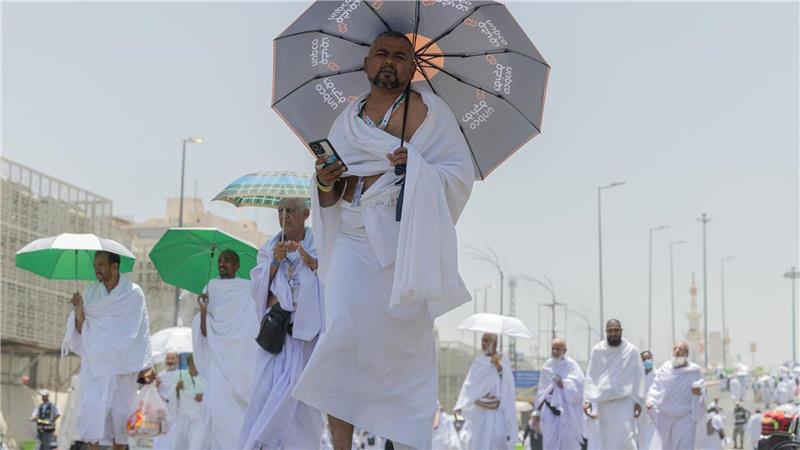 Die Wallfahrt findet meist unter hoher Hitze statt. (Archivbild)
