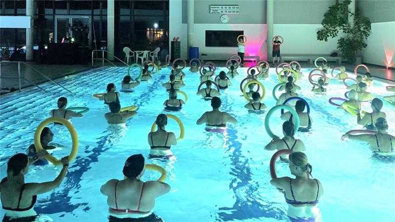 Die Wasser-Kurse kommen im Aquantic bei den Ladys gut an.
