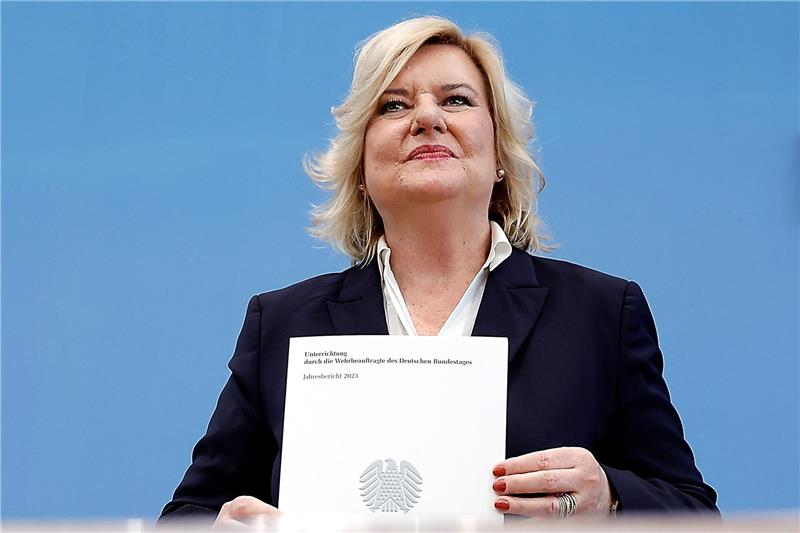 Die Wehrbeauftragte Eva Högl hat ihren Jahresbericht 2023 veröffentlicht.