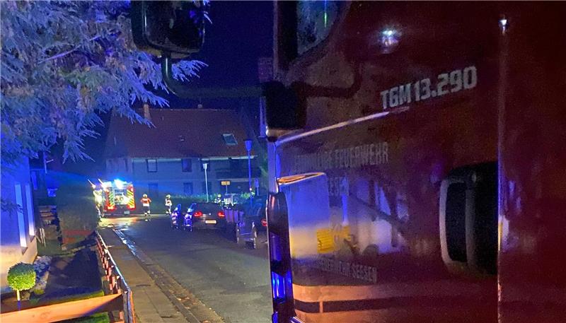 Die Wehren aus Seesen und Rhüden waren in der Nacht im Einsatz.