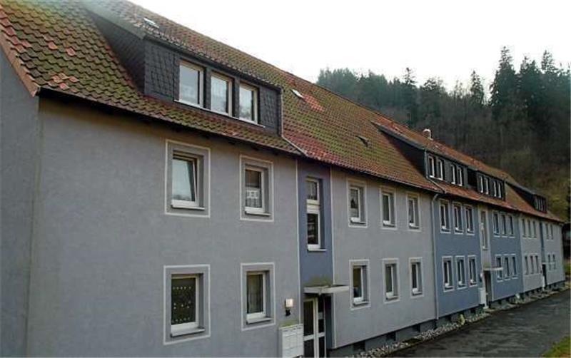 Die Wohnanlage „Hübichweg“ in Bad Grund gehört zu den Immobilien, von denen sich die Wohnbau Goslar Jahren getrennt hat. Foto: Archiv