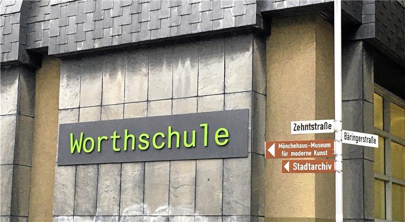 Die Worthschule ist seit Sommer 2021 an der Zehnstraße beheimatet. Archivfoto: Heinichen