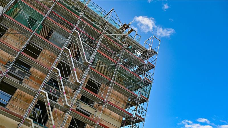 Die Zahl der Baugenehmigungen in Deutschland steigt wieder. (Archivbild)