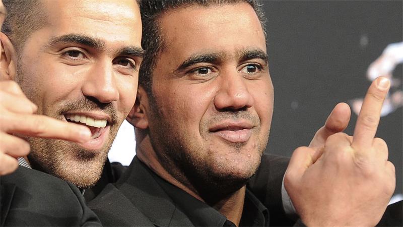 Bushido im Rechtsstreit mit Abou-Chakers Bruder erfolgreich Die Zeiten, in denen Rapper Bushido (l) und Arafat Abou-Chaker Seite an Seite im Rampenlicht standen, sind lange vorbei. (Archivbild)