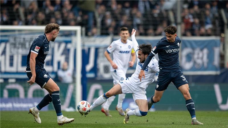 Die Zuschauer in Bochum sahen ein enges Spiel.