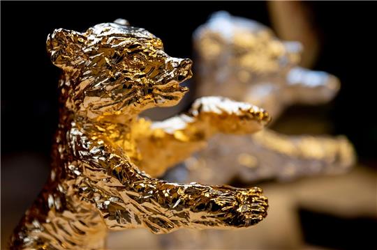 Die begehrten Berlinale-Trophäen sind bereit für ihre Vergabe.