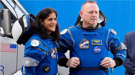 Die beiden Astronauten sind seit rund 10 Monaten an Bord der ISS. (Archivbild)