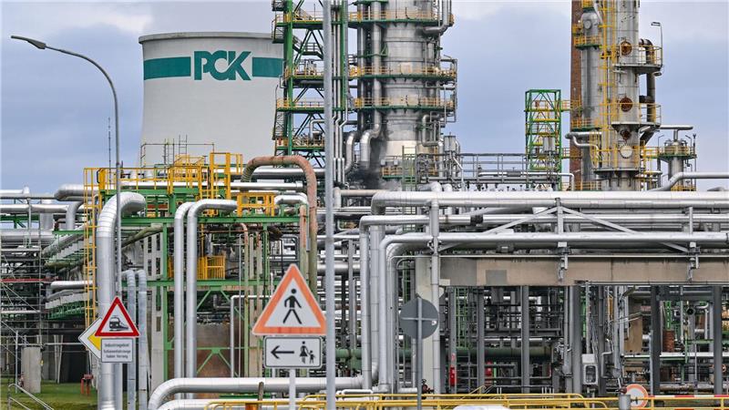 Die betroffene Pipeline gehört zur Raffinerie PCK. (Archivbild)