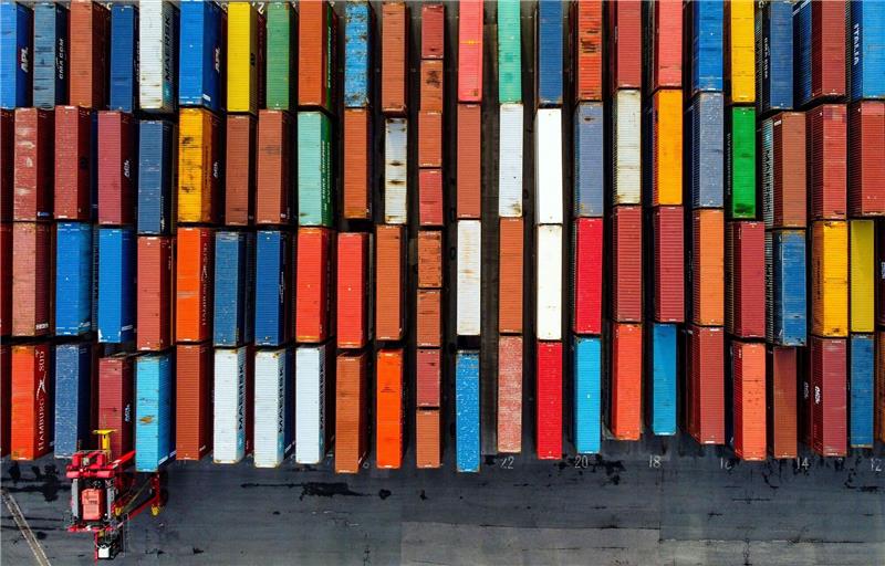 Brexit-Kontrollen bringen Handelsprobleme Die britische Regierung verteidigte die Einführung von Kontrollen.