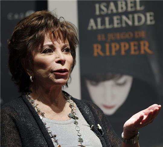 Die chilenische Schriftstellerin Isabel Allende.