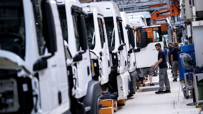 Die deutsche Wirtschaft ist im zweiten Quartal leicht geschrumpft (Archivfoto)