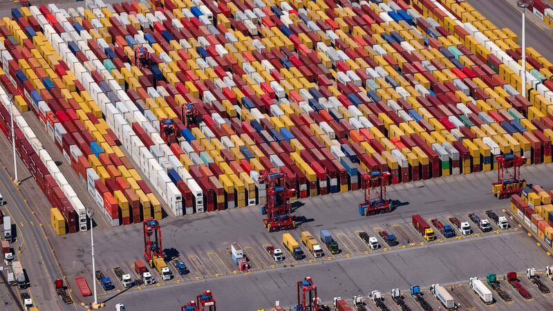 Die deutsche Wirtschaft ist im zweiten Quartal leicht geschrumpft (Archivfoto)