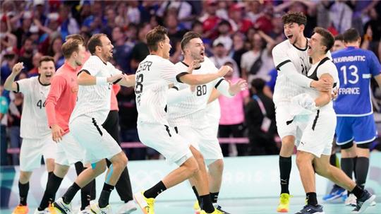 Die deutschen Handballer stehen im Olympia-Halbfinale