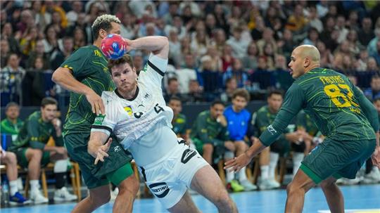 Die deutschen Handballer tun sich bei der WM-Generalprobe gegen Brasilien extrem schwer. 