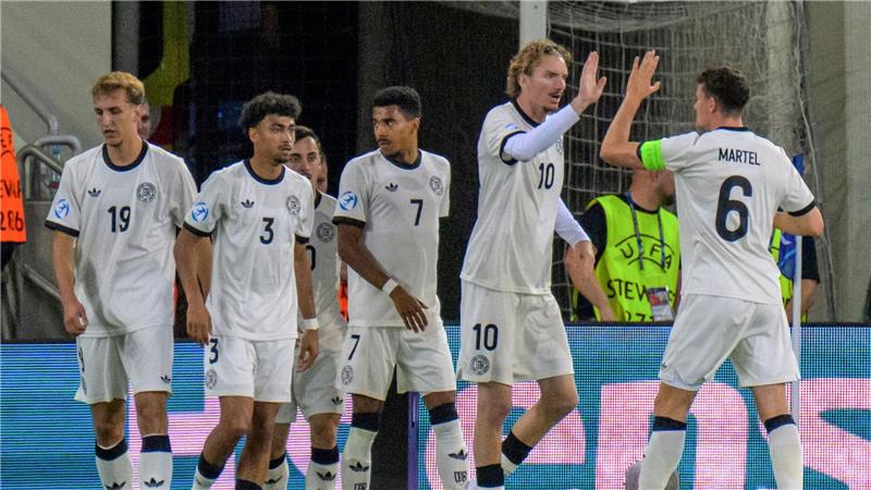 „Einfach geil“: Deutsche U21 feiert Final-Einzug Die deutschen Spieler konnten gegen Frankreich jubeln