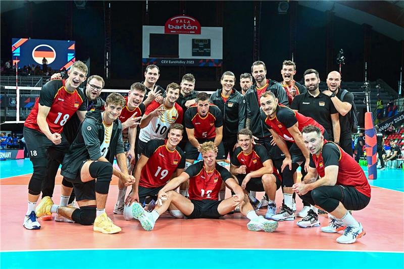 Zweiter Sieg bei EM für DVV-Männer Die deutschen Volleyballer holten bei der EM den zweiten Sieg im zweiten Spiel.